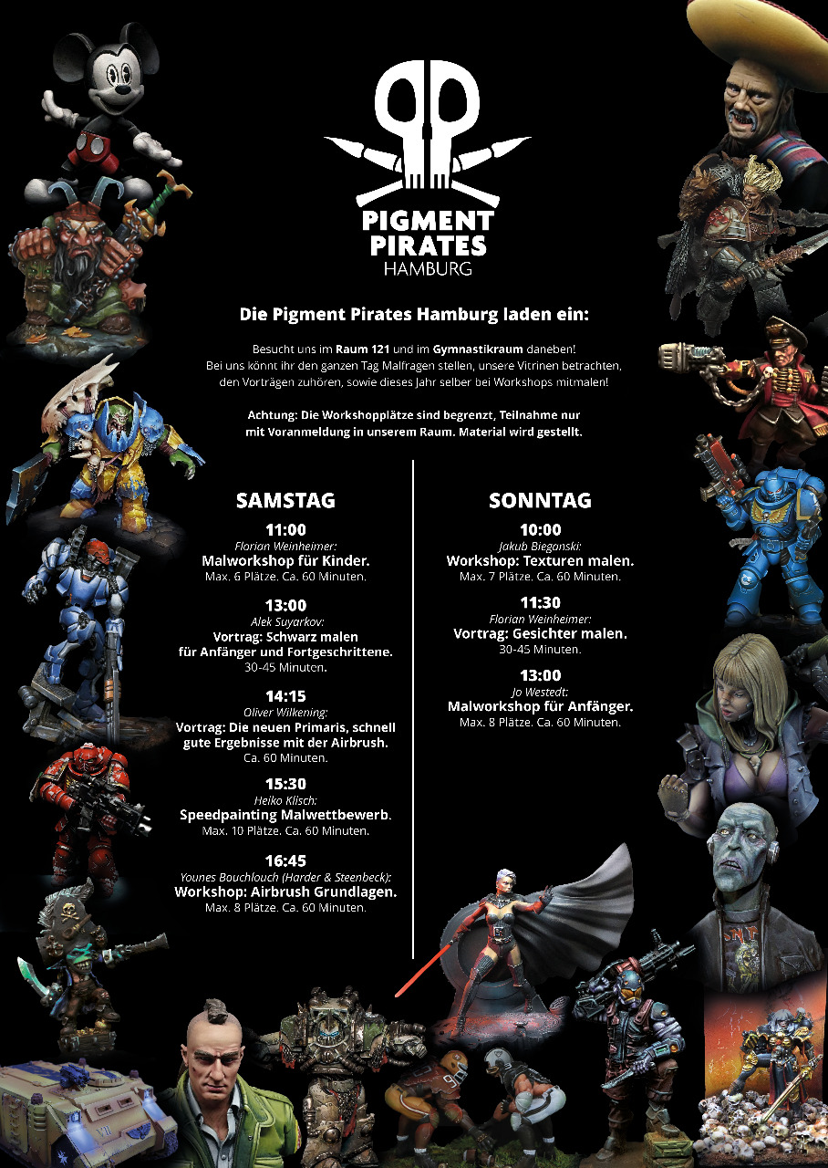 Malworkshop mit den Pigment Pirates