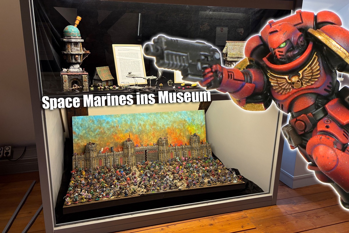 Space Marines ins Museum - Hamburger Tactica 2026 - Zinnfiguren-Museum Goslar